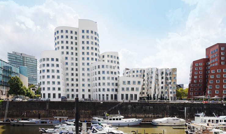 Inspirierende Bauten am Medienhafen